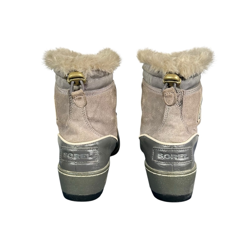 SOREL Tivoli III Waterproof Winter Snow Boots in quarry/ cloud grey - Picture 5 of 8